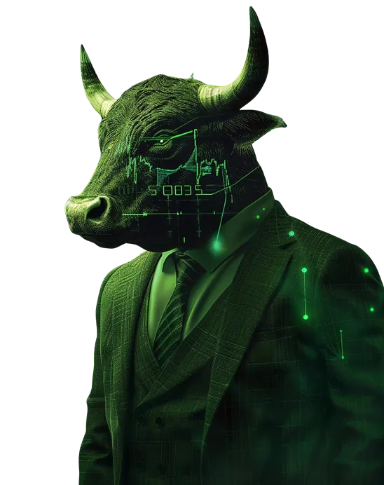 3d-rendering-financial-neon-bull